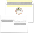 NextDayLabels - W-2 Tax Forms Double Window Security Envelopes by NextDayLabels