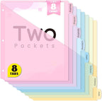 Sooez 8-Tab Binder Dividers by Sooez