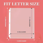 1200 Pack Sheet Protectors 8.5 x 11 inch Clear Page Protectors - Image 3