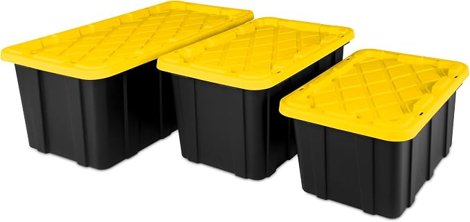 Sterilite 16-Pack Industrial Tote, Plastic Storage Container Bins - Image 9