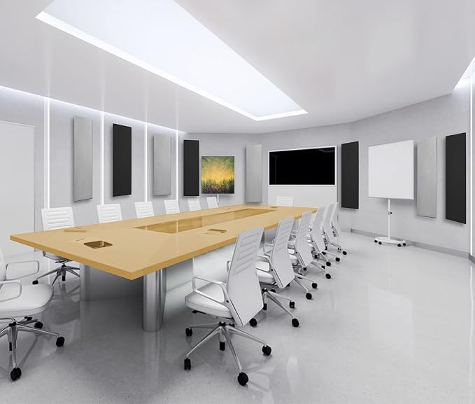 Tönnen Acoustic Panel Black | Fiberglass 2-pack | Professional sound absorbing - Image 2