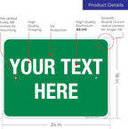 Personalized Custom Green Background Customize - Image 3