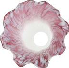 Bieye LS101S Lily Flower Blown Glass Lampshade - Image 3
