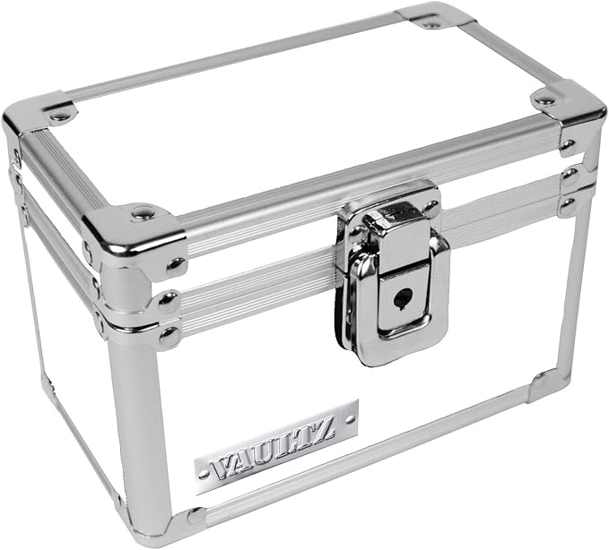 Vaultz Locking Index Card File, 3 x 5 Inches by Vaultz