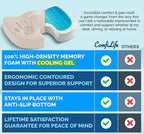 ComfiLife Premium Gel & Memory Foam Seat Cushion – Doctor Recommended Office - Image 6