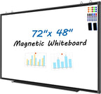 H-Qprobd 6'x4' Large Magnetic White Board Dry Erase Whiteboard by H-Qprobd