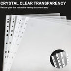 Sheet Protectors, PANDRI 900 Pack Clear Heavy Duty Plastic Page Protectors - Image 5