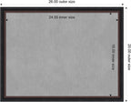 Amanti Art Black Framed Magnetic Board 20x26 Medium Vision Board - Image 4