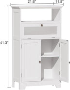 ChooChoo Bathroom Floor Storage Cabinet - Image 2