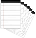 Nichela Legal Pads 4x6 with 18-Line College Ruled Small Legal Pads 6 Packs of by Nichela