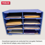 Ultimate Office TierDrop Literature Organizer/Forms Mailroom Classroom Sorter - Image 2