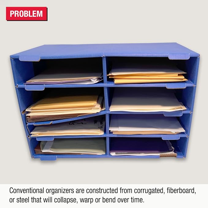 Ultimate Office TierDrop Desktop Organizer/Forms Mailroom Classroom Sorter - Image 2