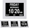 TMC 8 Inch Digital Dementia Clock by TMC