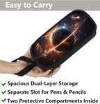 AnySmic Space Pencil Case for Boys and Girls, Large Galaxy Pencil Pouch or Pen - Image 3