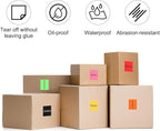 PATIKIL 2 x 3 Inch Rectangle Inventory Color Coding Labels 1 Roll, Square - Image 5