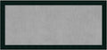 Amanti Art Black Framed Magnetic Board 24x52 Oversize Vision Board by AmantiArt