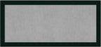 Amanti Art Black Framed Magnetic Board 24x52 Oversize Vision Board by AmantiArt