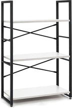 CAPHAUS 3 Tier Small Bookshelf, 24 Inch Width Free Standing Shelf, Bookcase - Image 8
