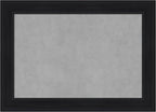 Amanti Art Black Framed Magnetic Board 21x29 Medium Vision Board by AmantiArt