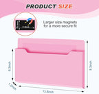 Feifeiya Magnetic Pocket File Holder Large File Folder Organizer Paper Mail - Image 2