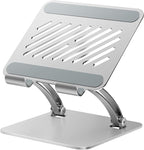 tounee Tablet Holder Stand, Dual Rod Adjustable Aluminum Desktop Stand by tounee