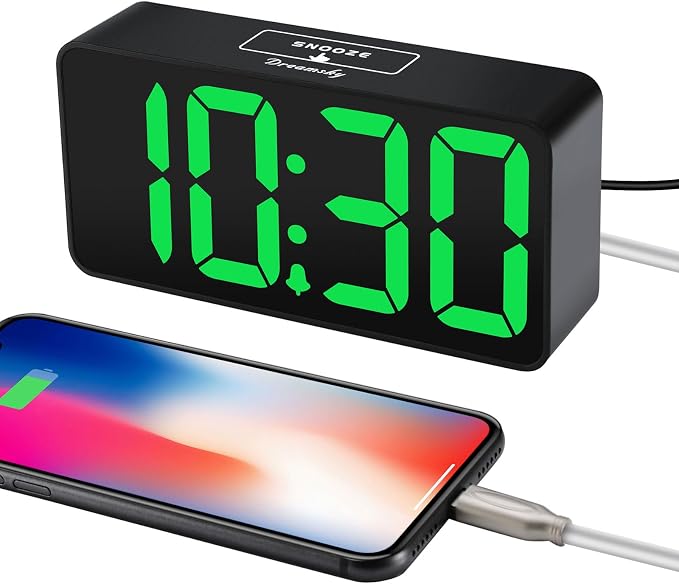 DreamSky Small Digital Alarm Clock - Image 4