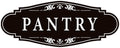 Pantry Door Sign Sticker for Kitchen, Self-adhesive Farmhouse Pantry Decor for by LUHIMO
