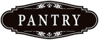 Pantry Door Sign Sticker for Kitchen, Self-adhesive Farmhouse Pantry Decor for by LUHIMO
