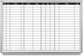 ER Dry-Erase Hospital Whiteboard 48" x 36" by CreativeSafetySupply