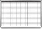 ER Dry-Erase Hospital Whiteboard 48" x 36" by CreativeSafetySupply