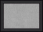 Amanti Art Black Framed Magnetic Board 25x33 Medium Vision Board by AmantiArt