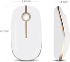 VssoPlor Wireless Mouse, 2.4G Slim Portable Computer Laptop Mouse - Image 8