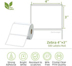 4" x 3" Direct Thermal Labels, Thermal Printer Labels - Image 2