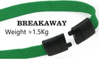 Lanyards Safety Black Lanyards Neck Flat Premium Breakaway Badge Lanyard - Image 3