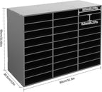 27 Slots Mail Sorters for Office, PVC Literature Organizer - Image 2