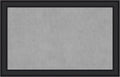 Amanti Art Black Framed Magnetic Board 29x45 Large Vision Board by AmantiArt