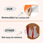 STARLIBOO 3"X5" Rectangle Colored Labels, Removable Moving Labels - Image 3