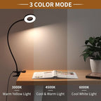 iZELL Desk Lamp, LED Reading Light - Image 4