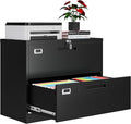 AFAIF 2 Drawer File Cabinets for Home Office, Metal Filing Cabinet by AFAIF