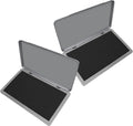 2 Pack Metal Case Stamp Pad Large Size by ZIGEL