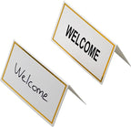 100 Pack Place Cards for Table Setting Small Paper Tent Cards - Image 3