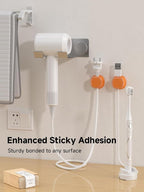 9 Pack Cord Organizer, Spring Cable Management, Adhesive Cute Cable Holder Clips - Image 6