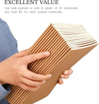 30 Pack Journal Notebook, Kraft Cover Lined Paper Journal - Image 5