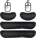 VAGAU Premium Keyboard Wrist Rest and Mouse Pad Wrist Support, Ergonomic Memory by VAGAU