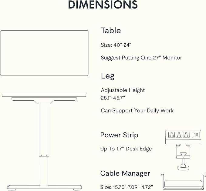 FLEXISPOT EN2 Whole-Piece Standing Desk - Image 7