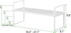 SOFRON Expandable Cabinet Storage Shelf Stackable Organizer Rack - Image 2