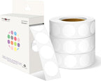 PARLAIM 3/4 Inch Roll Color Coding Labels, 4000 per/4 Rolls Round Adhesive by PARLAIM