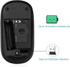 VssoPlor Wireless Mouse, 2.4G Slim Portable Computer Laptop Mouse - Image 6