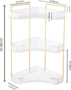 Trdongxu 3-Tier Corner Bathroom Organizer Countertop - Image 2