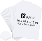 ToLanbbt 12 Pack White Foam Board, Displaying by ToLanbbt